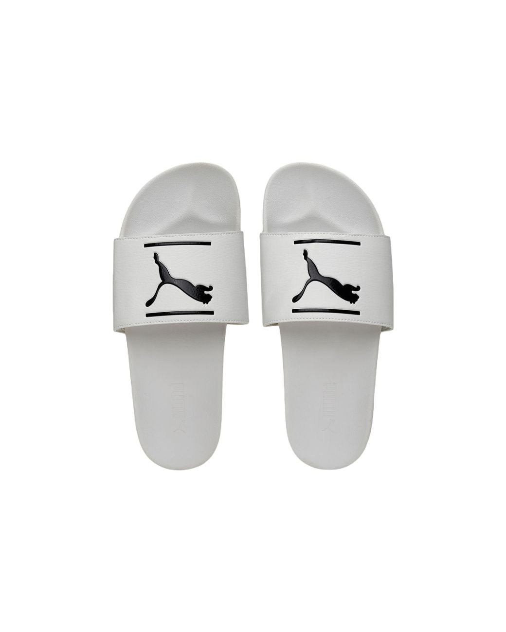 PUMA White Leadcat Future Comfort Slide