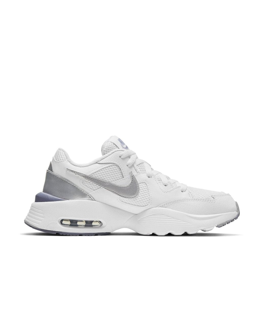 Nike White (Wmns) Air Max Fusion Metallic Platinum'