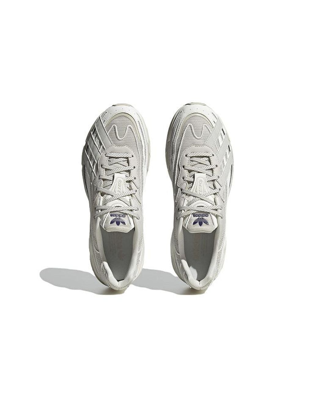 Adidas White Originals Orketro Shoes 'Aluminium Off Night Metallic' for men