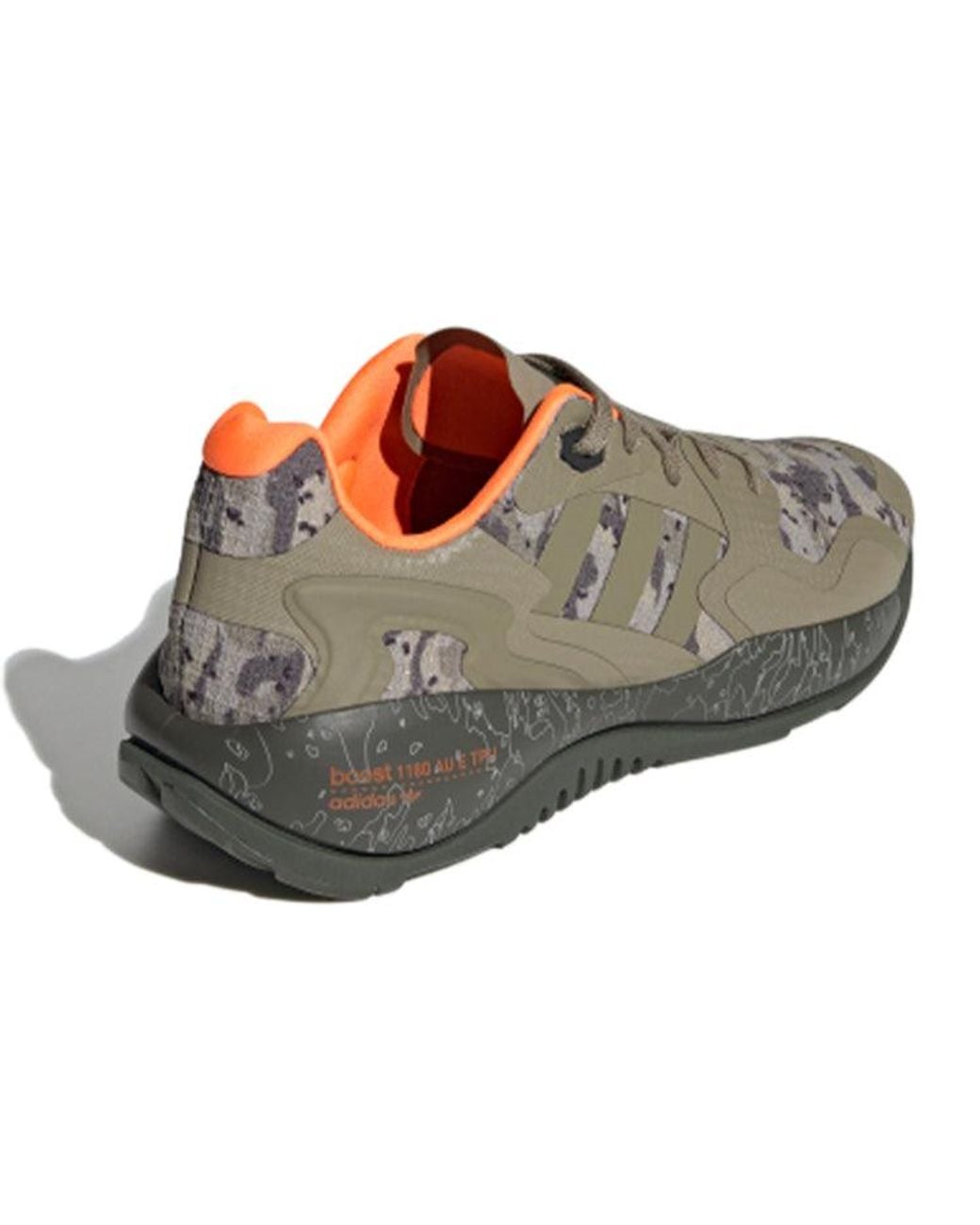 Adidas Brown Zx Alkyne Shoes for men