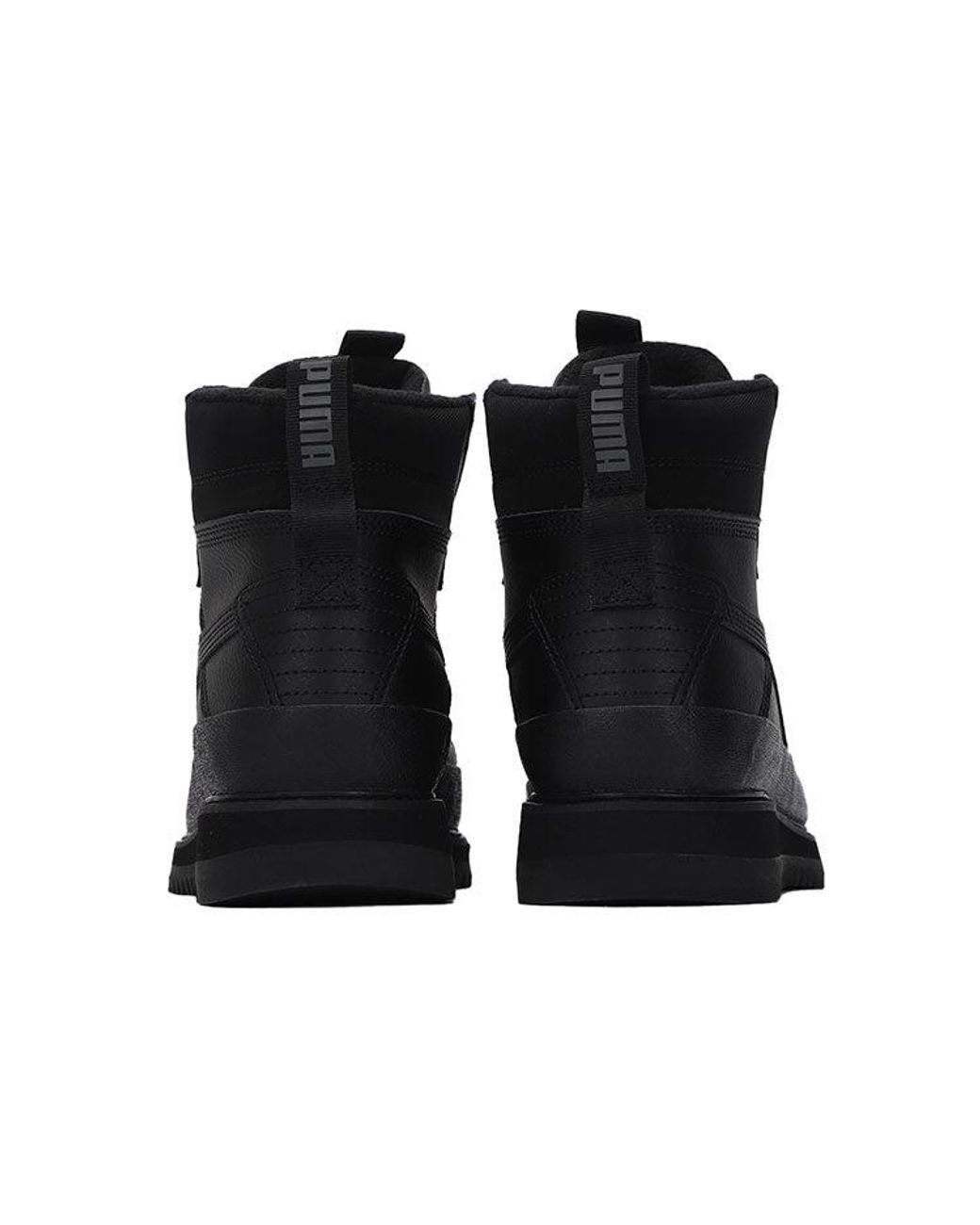 PUMA Black Desierto V2 Wtr Rubber Middle Boots