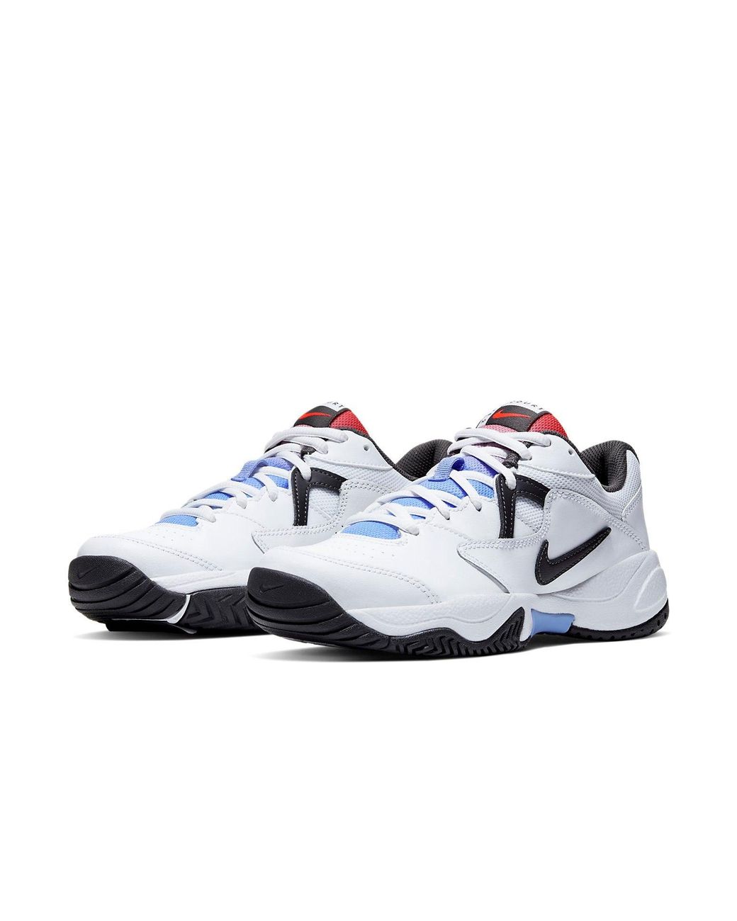 Nike White (Wmns) Court Lite 2 'Laser Crimson'