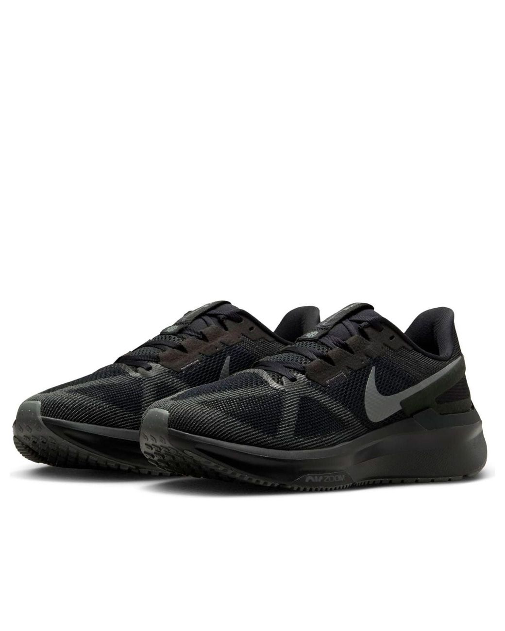 Nike Black Air Zoom Structure 25 Iron' for men