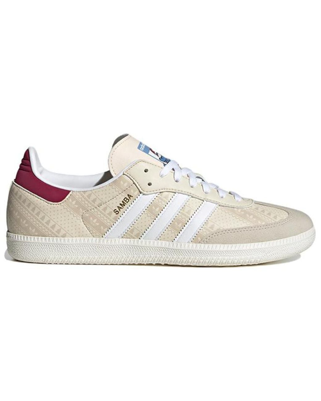 Adidas White Originals Samba for men