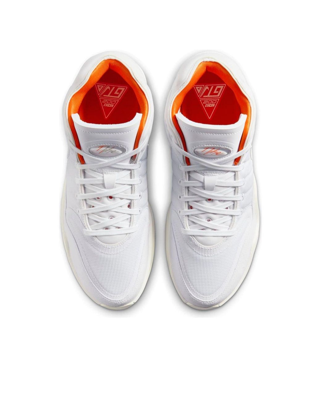 Nike White G.T. Hustle 2 Basketball Shoes for men