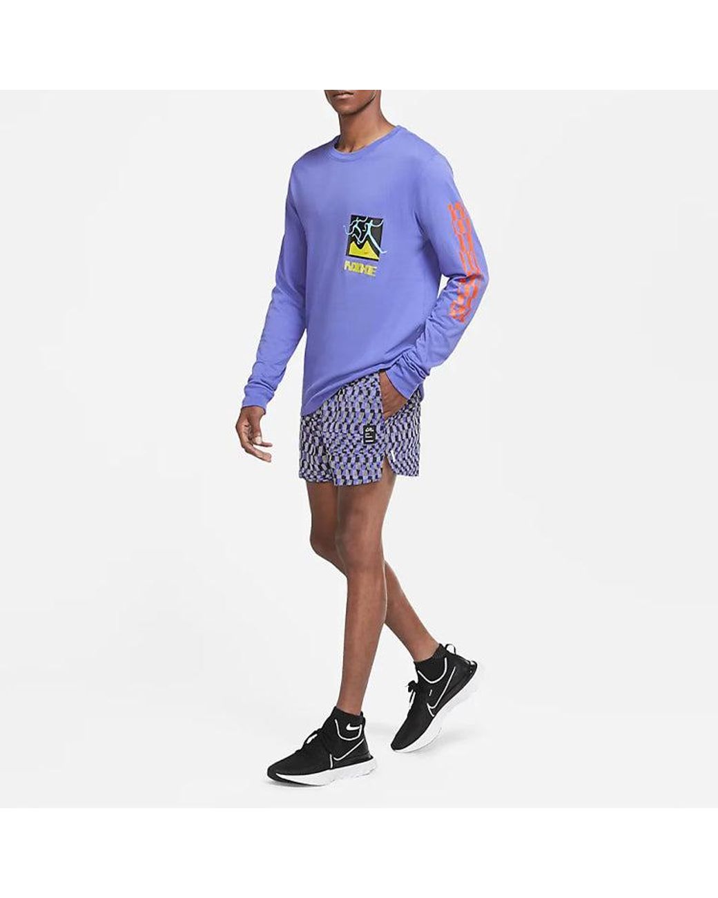 Nike Blue Nk Flx Stride Short Artis Rush Asia Sizing for men