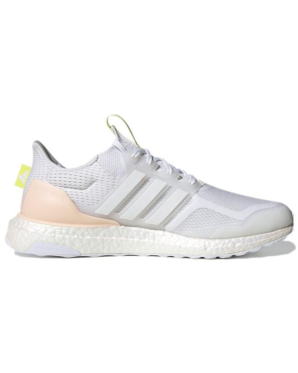 Adidas White Ultraboost 5.0 Dna Shoes 'Cloud Metallic' for men