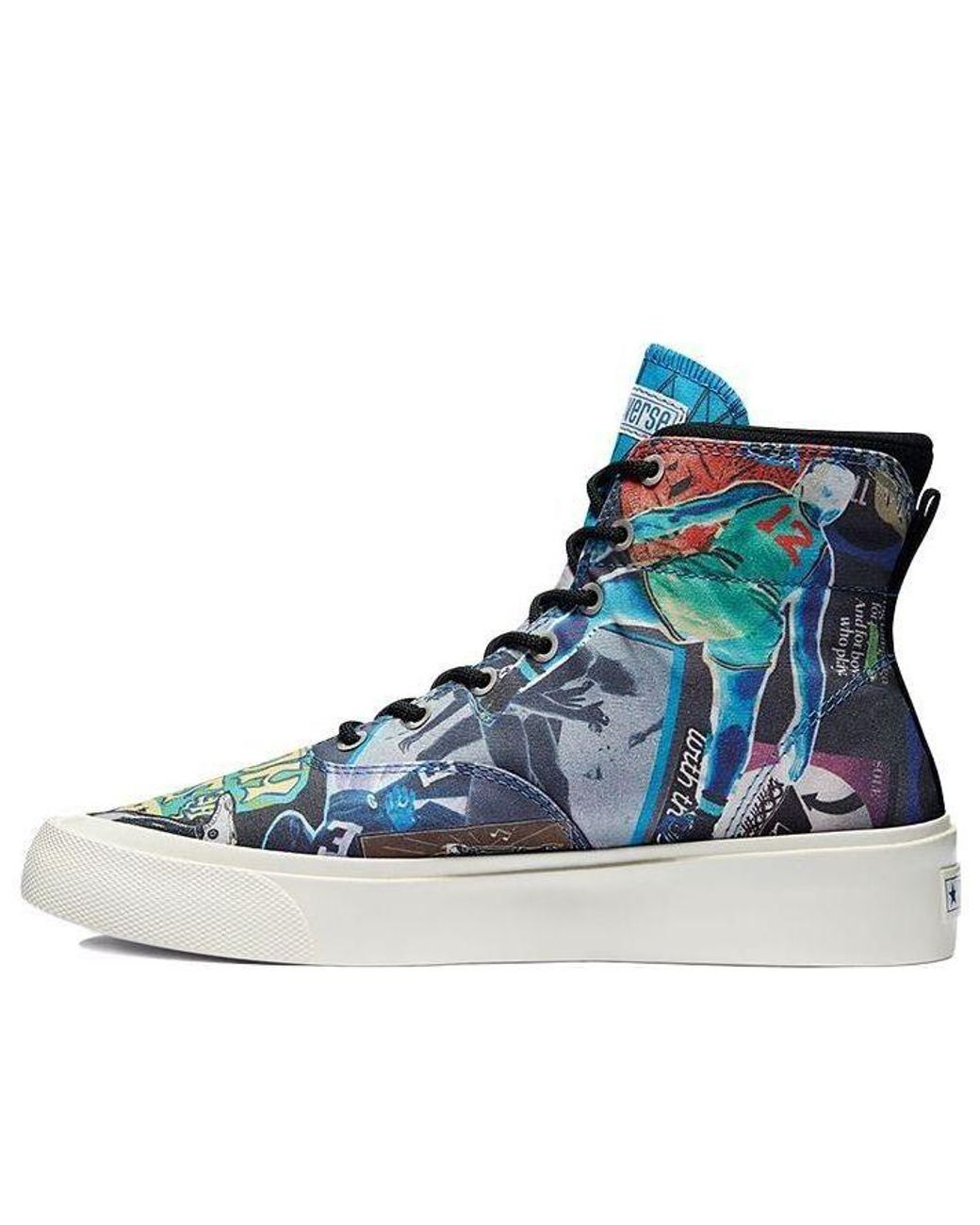 Converse Blue Skid Grip High 'Beat The World' for men