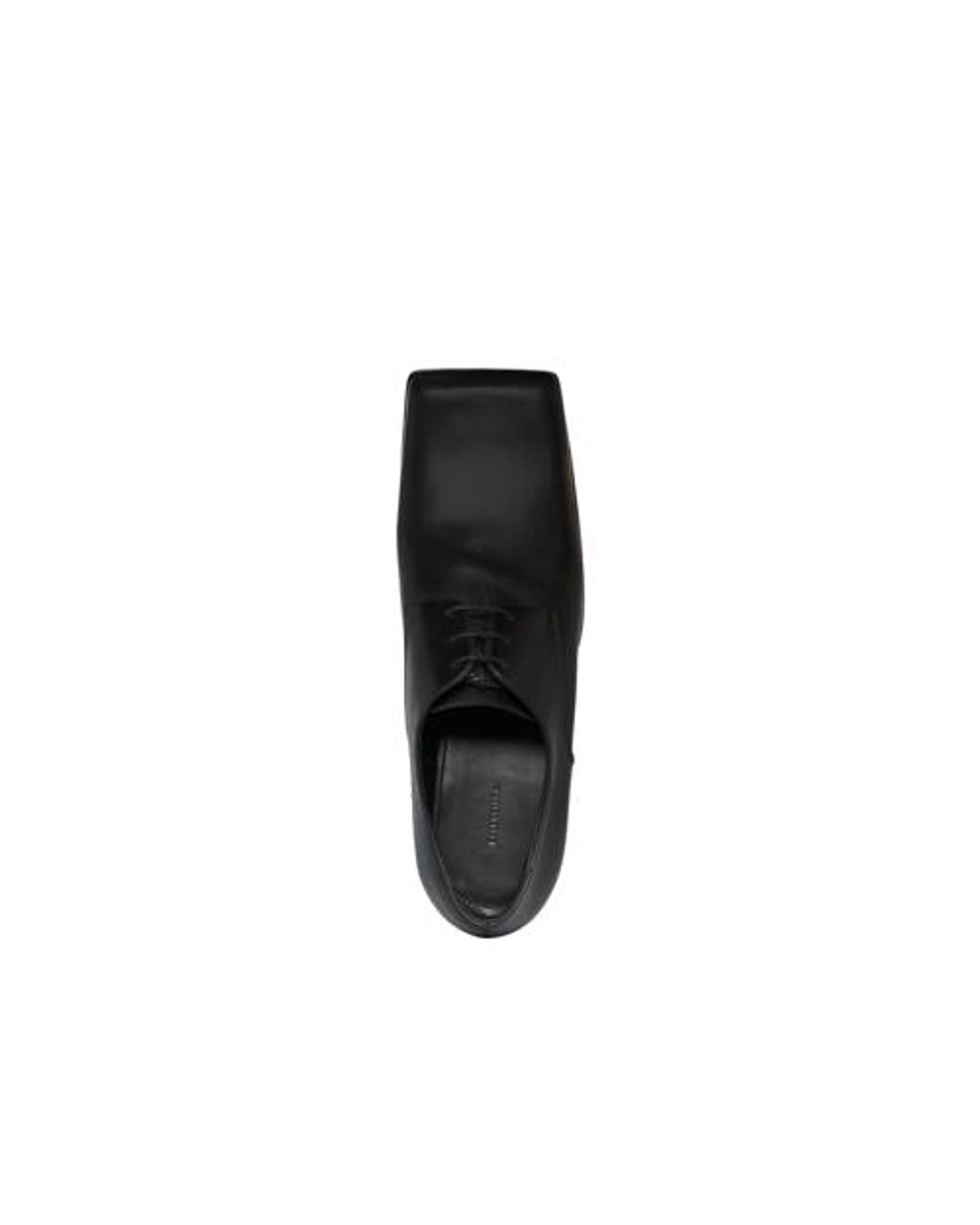 Balenciaga Black Work Derby Shoes for men