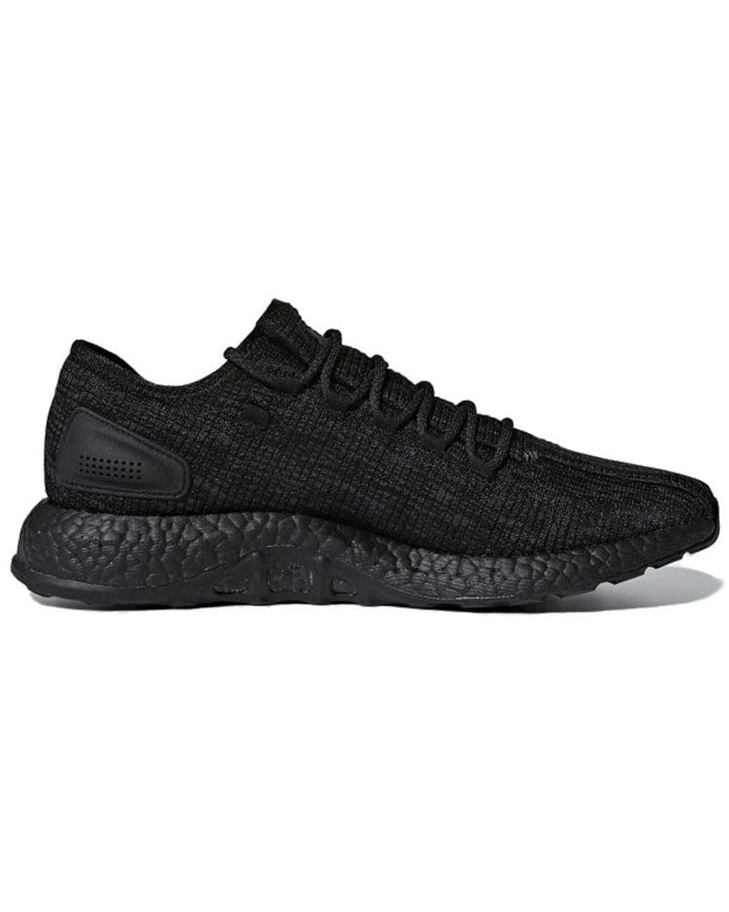 Adidas Black Pureboost 'Triple' for men