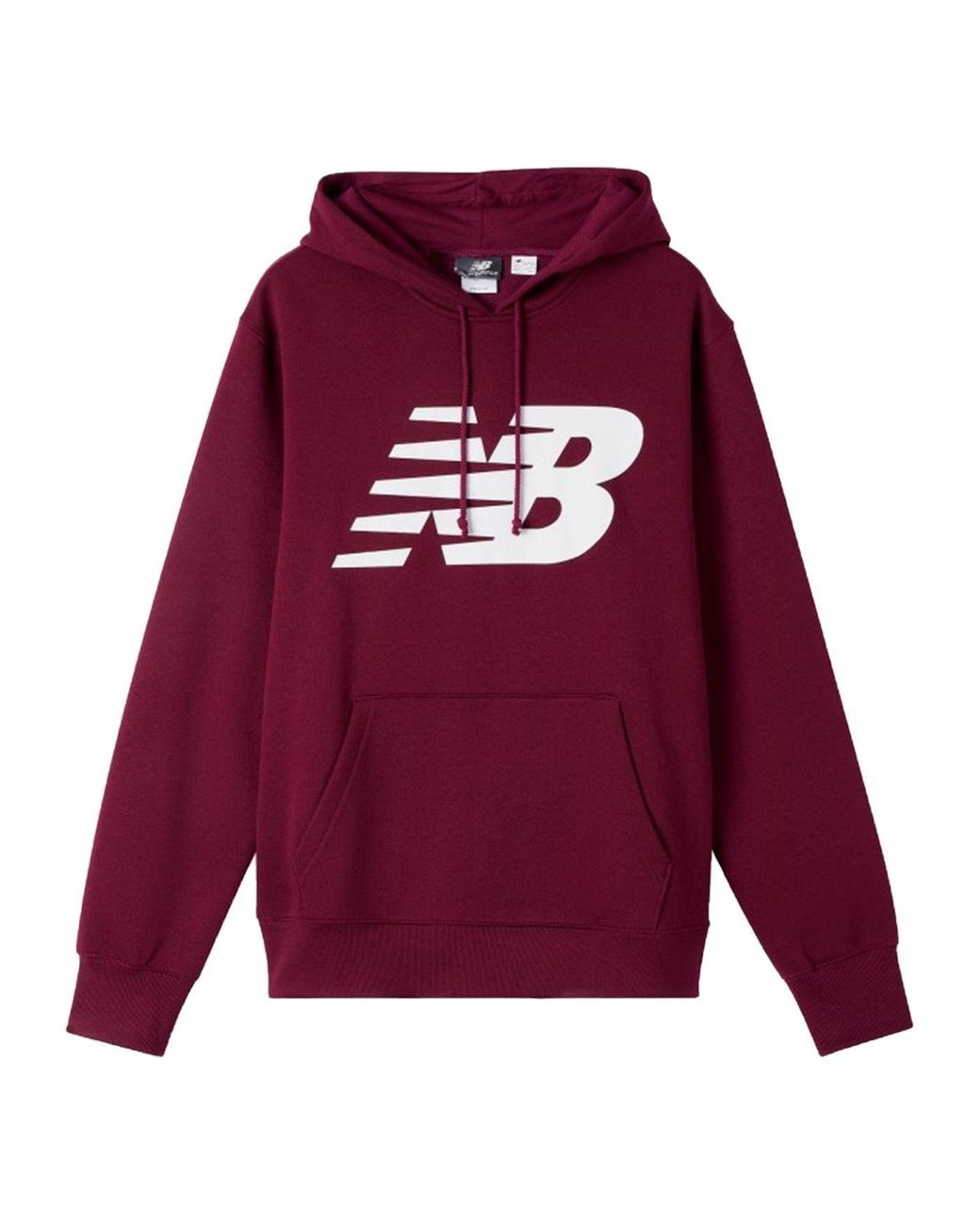 burgundy new balance hoodie