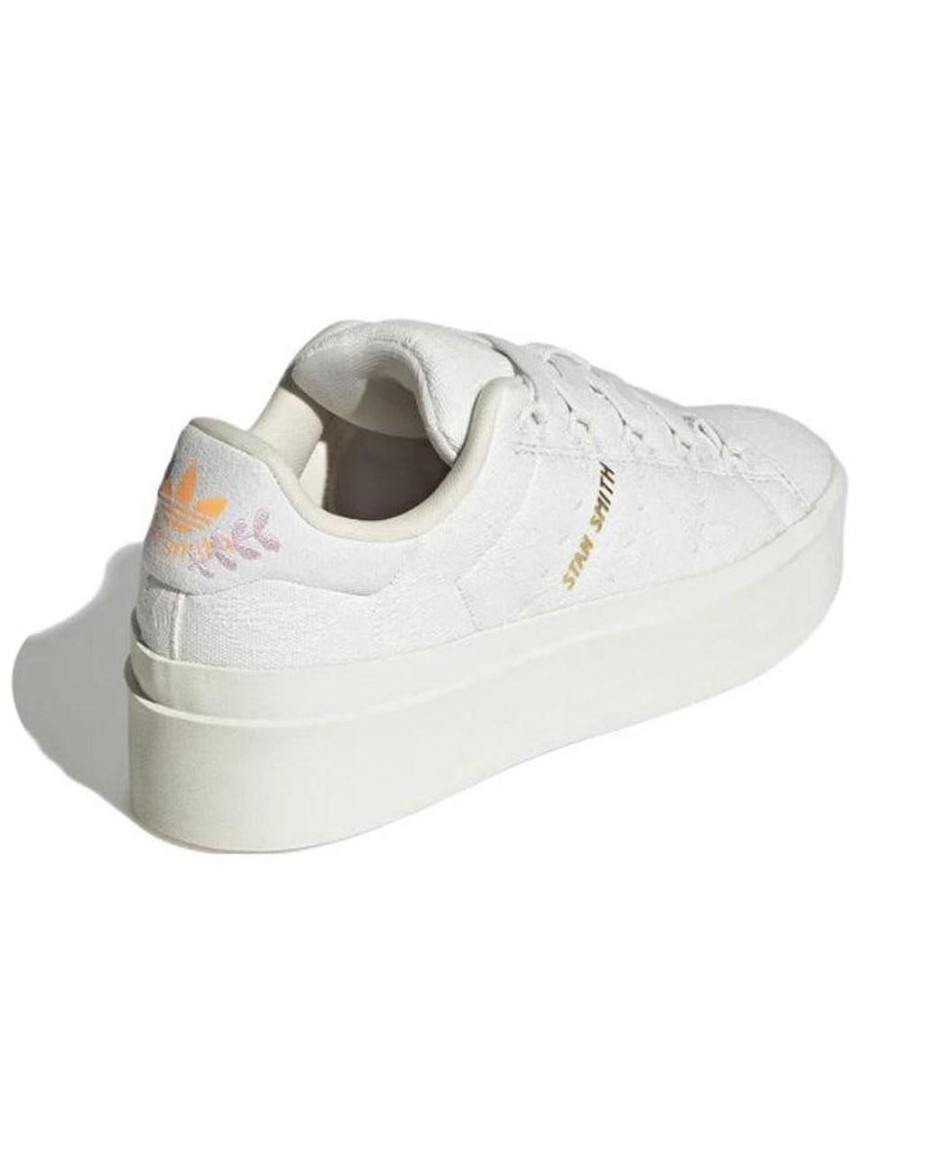 Adidas White (Wmns) Stan Smith Bonega 'Embroidered Floral'