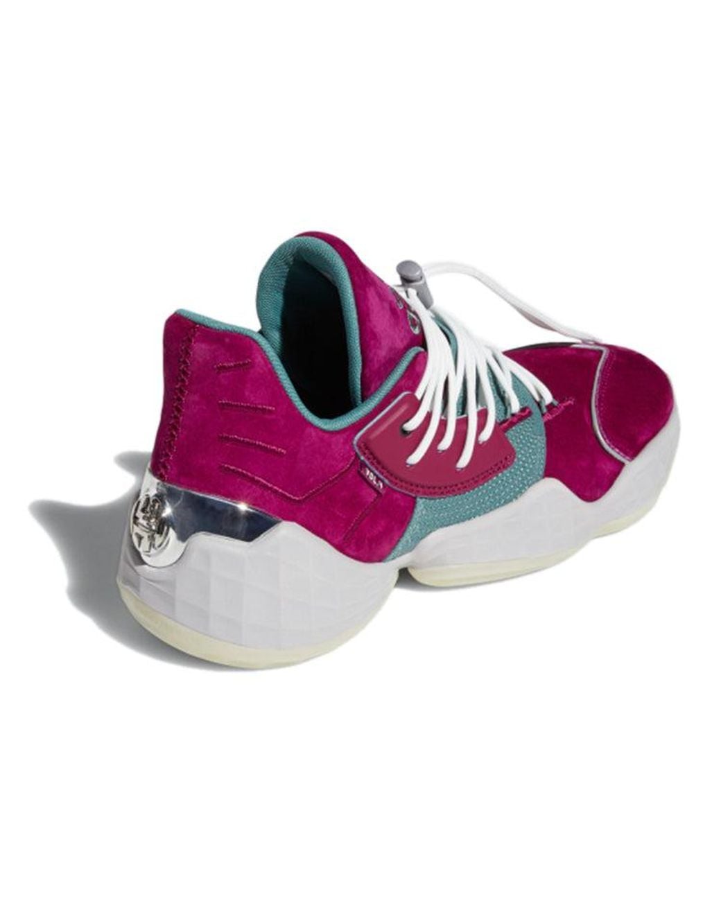Adidas Purple X Daniel Patrick Harden Volume 4 'Power Berry Tech Emerald' for men