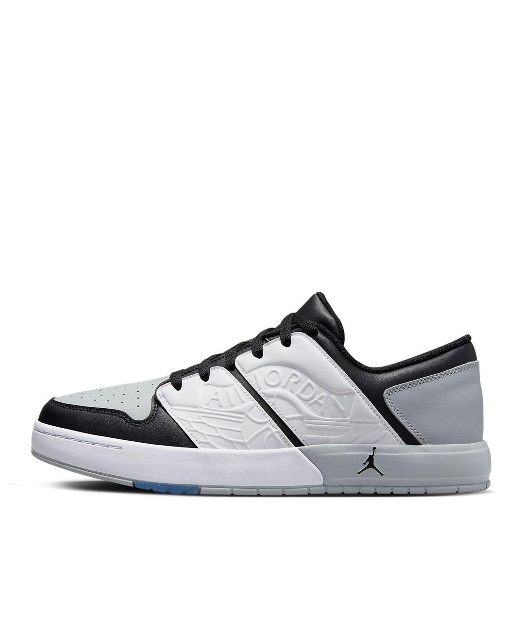 Nike White Nu Retro 1 Low 'Light Smoke' for men