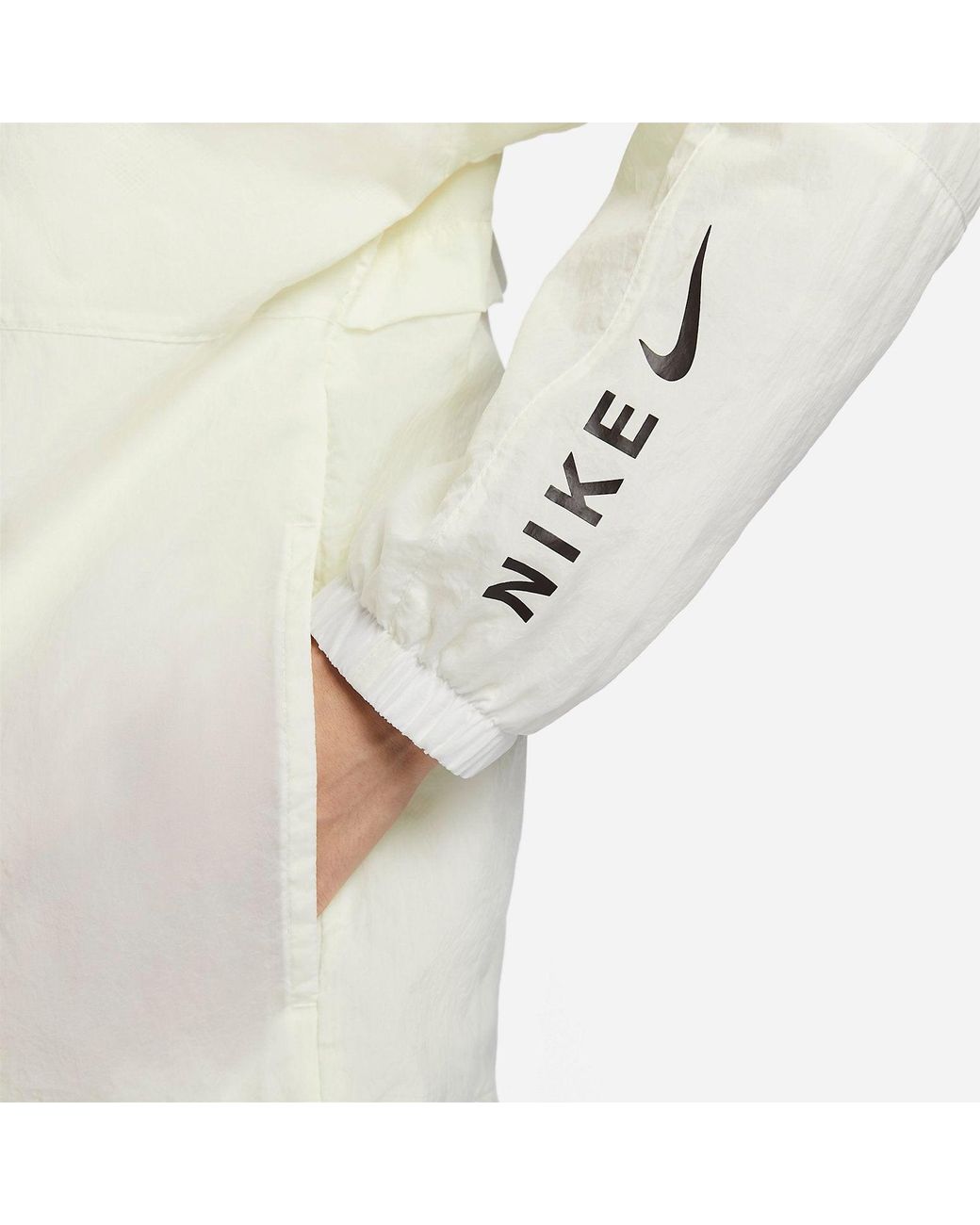 Nike White Sportswear Jacket for men