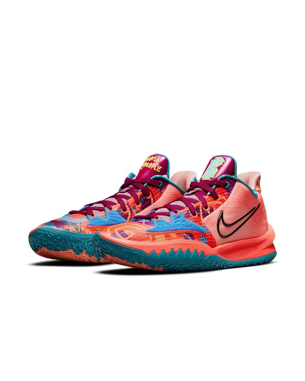 Nike Red Kyrie Low 4 '1 World 1 People' for men