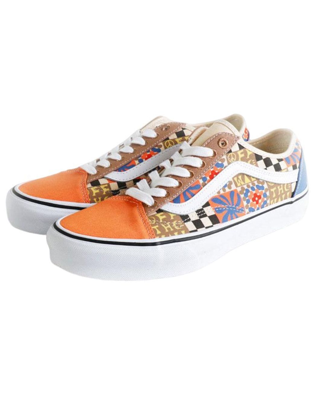 Vans White Old Skool Tapered for men