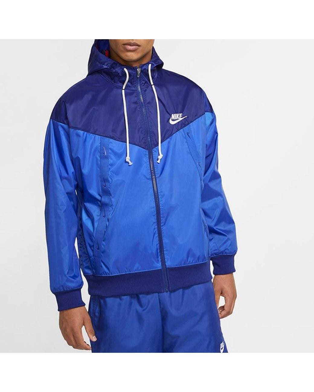 Nike Blue Sportswear Windrunner Jacket Royal for men