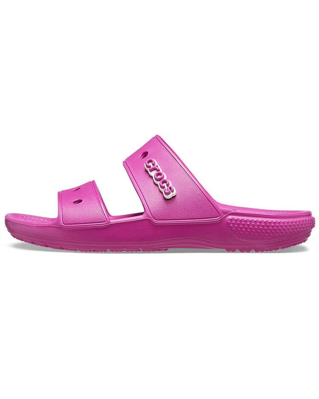 CROCSTM Pink Classic Cozy Sandals