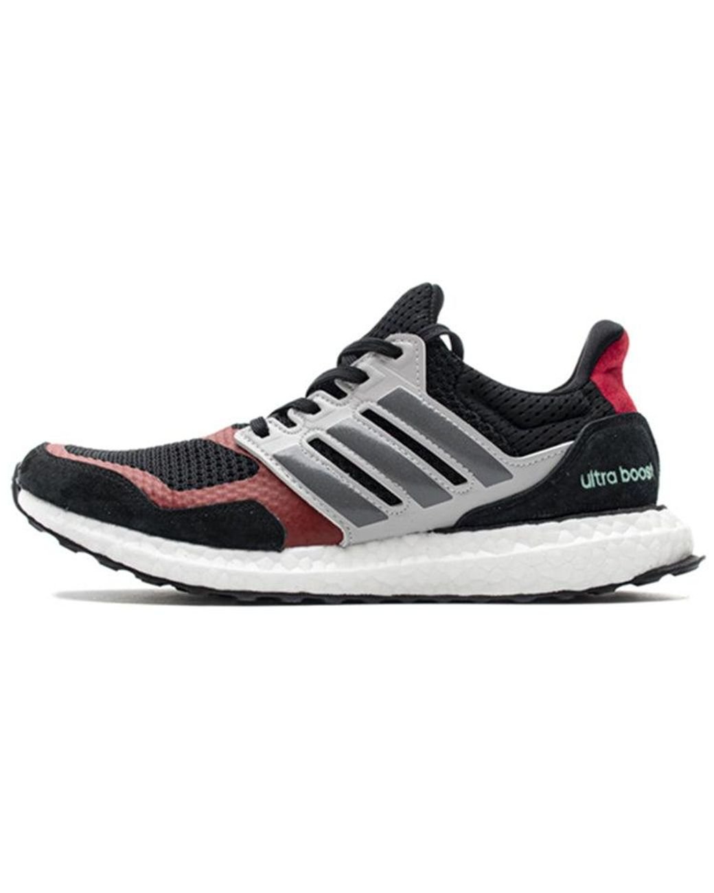 adidas Ultra Boost S&l Black Grey Power Red for Men | Lyst