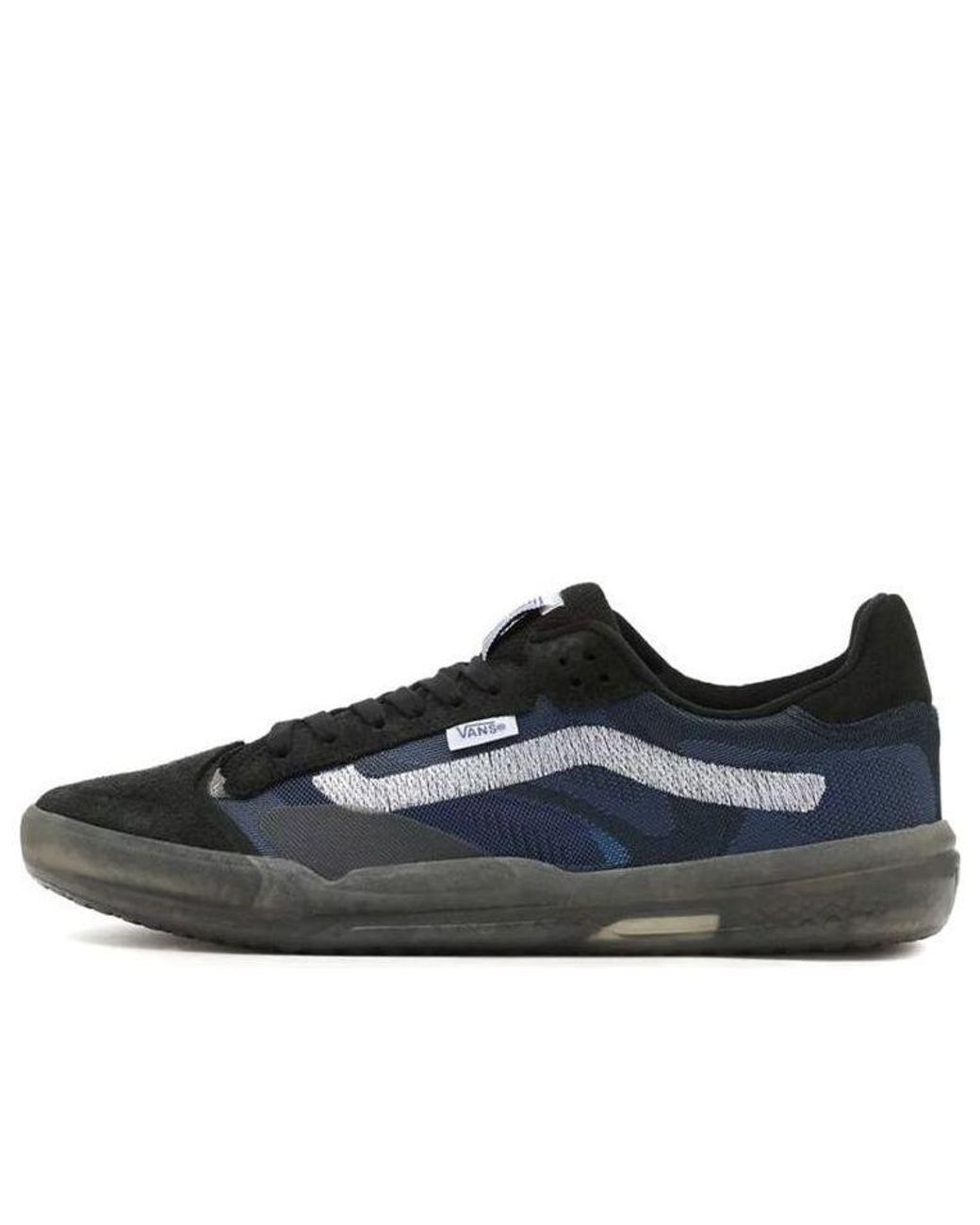 Vans Black Deuce Evdnt Ultimatewaffle Low-Top Sneakers for men
