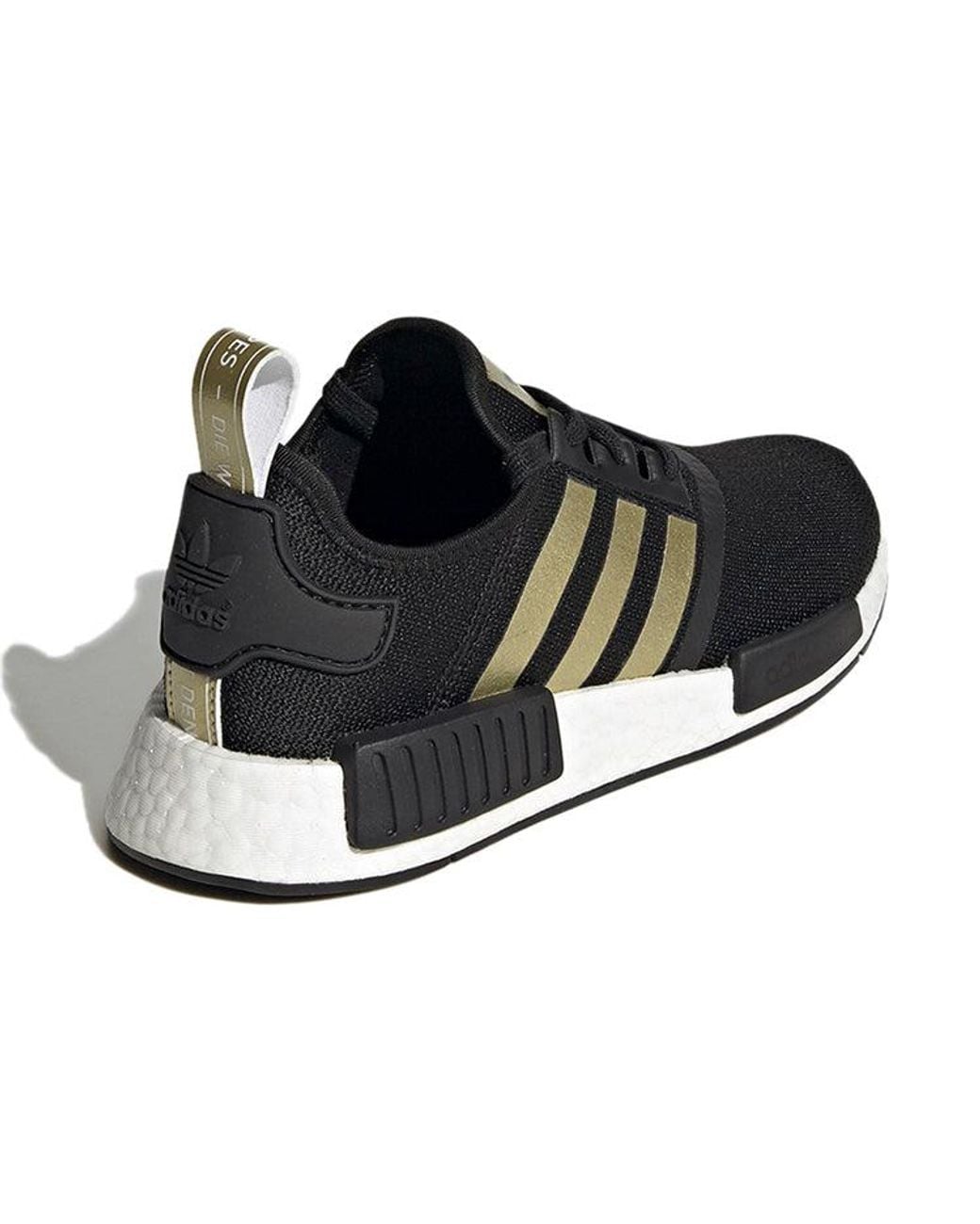 Adidas Black (Wmns) Nmd_R1 'Metallic Formstrip