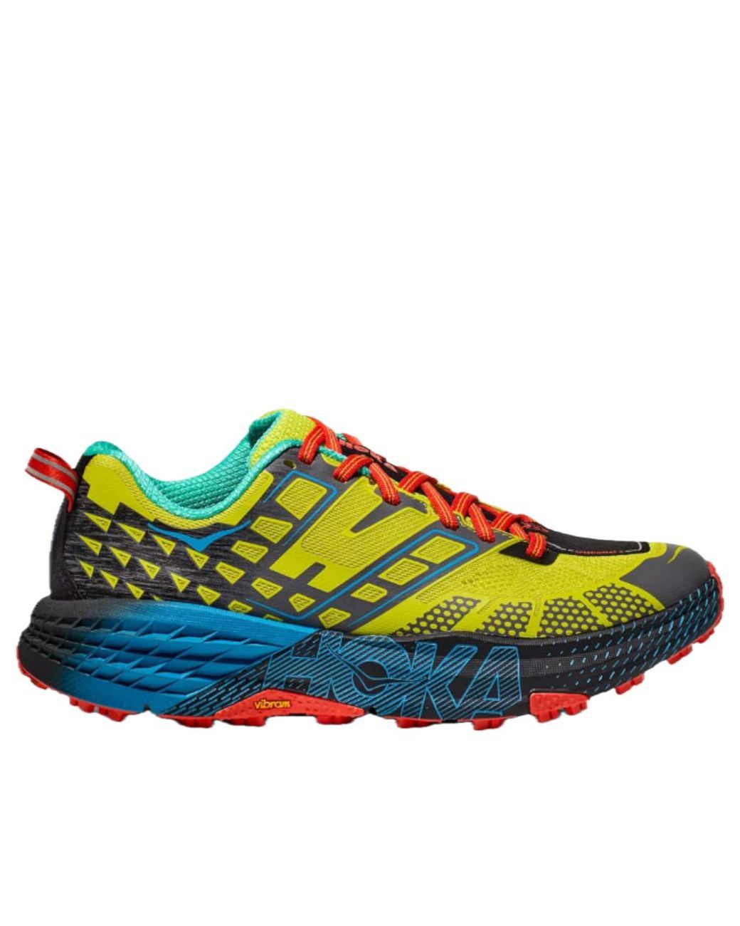 Hoka One One Blue Speedgoat 2 'Citrus' for men