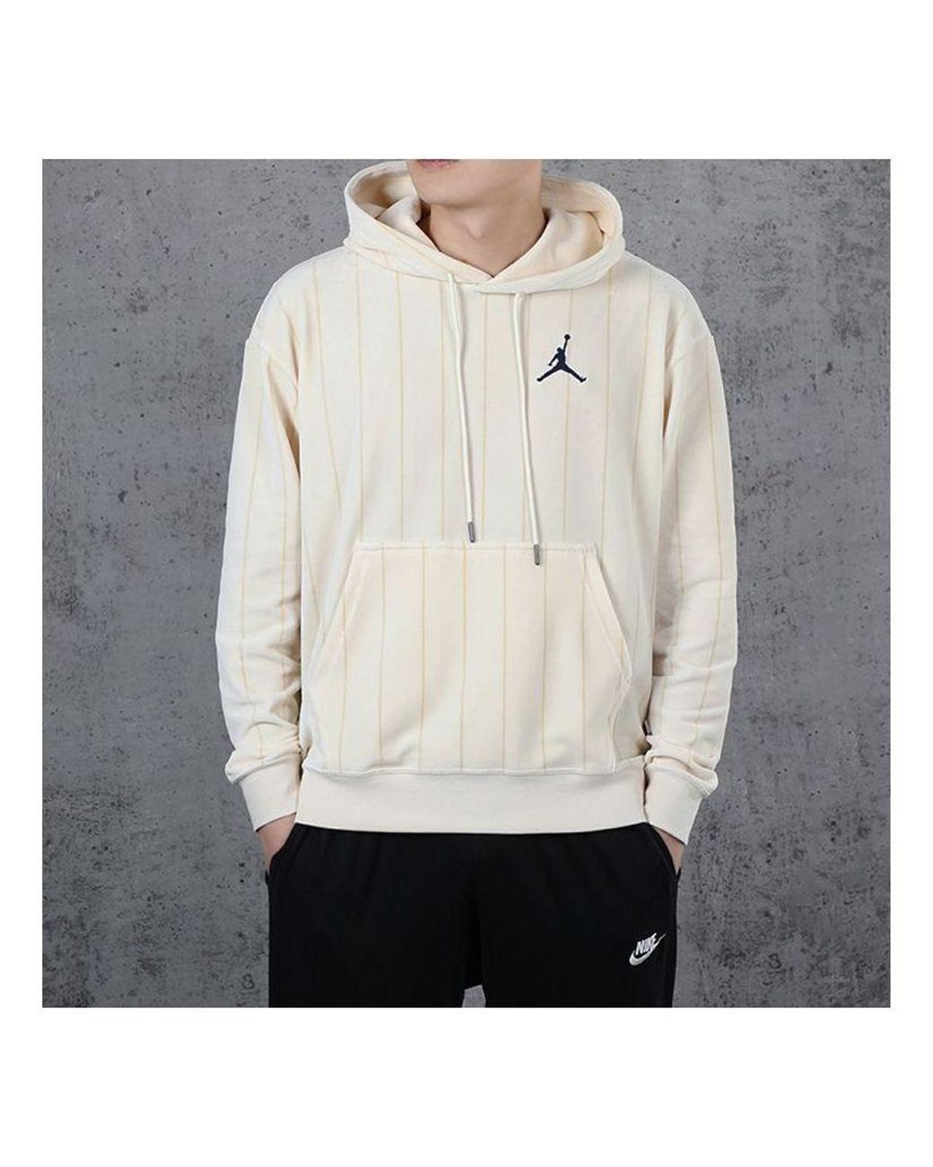 Nike Gray Air Stripe Fleece for men