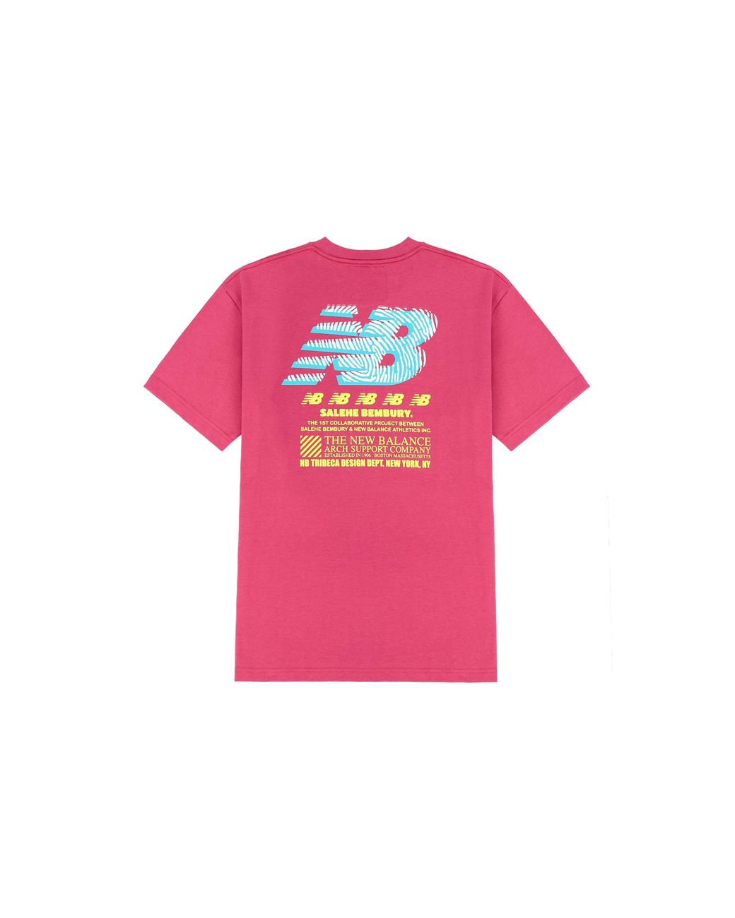 New Balance Pink X Salehe Bembury Printing Logo