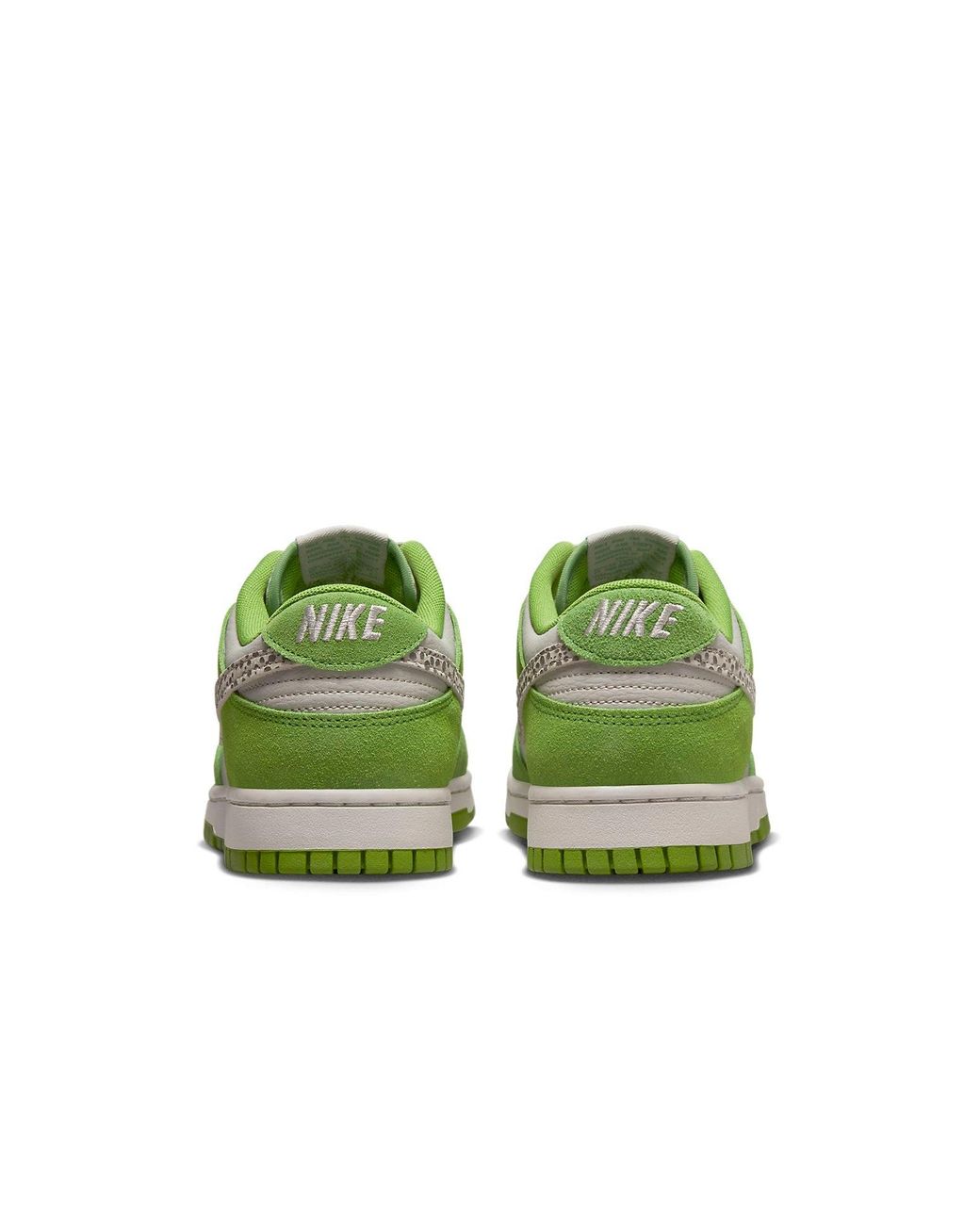 Nike Green Dunk Low Shoes for men
