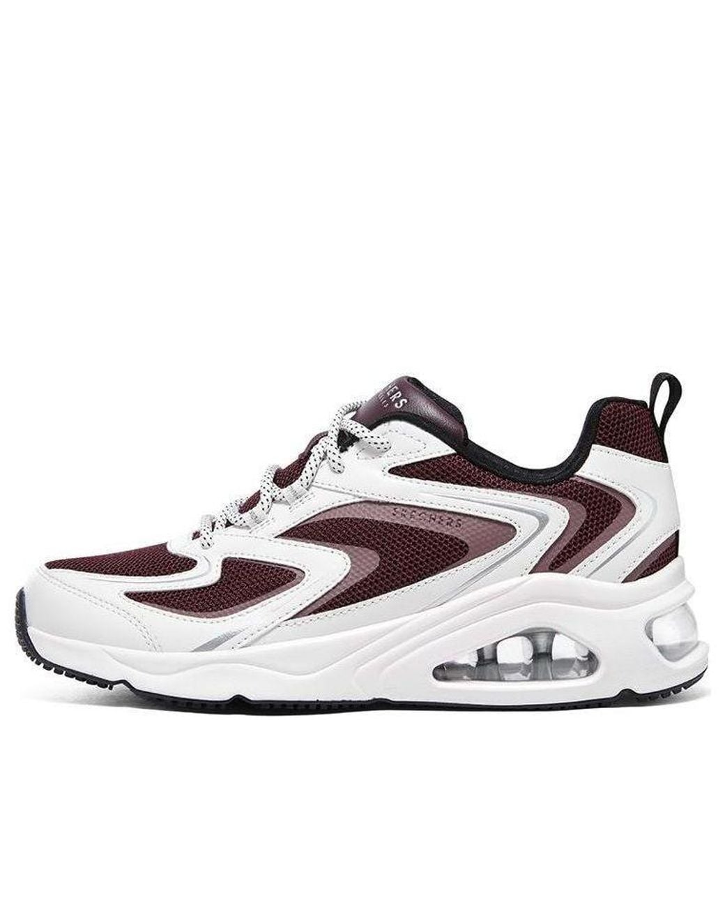 Skechers White (Wmns) Tres-Air Uno 'Street Fl-Air