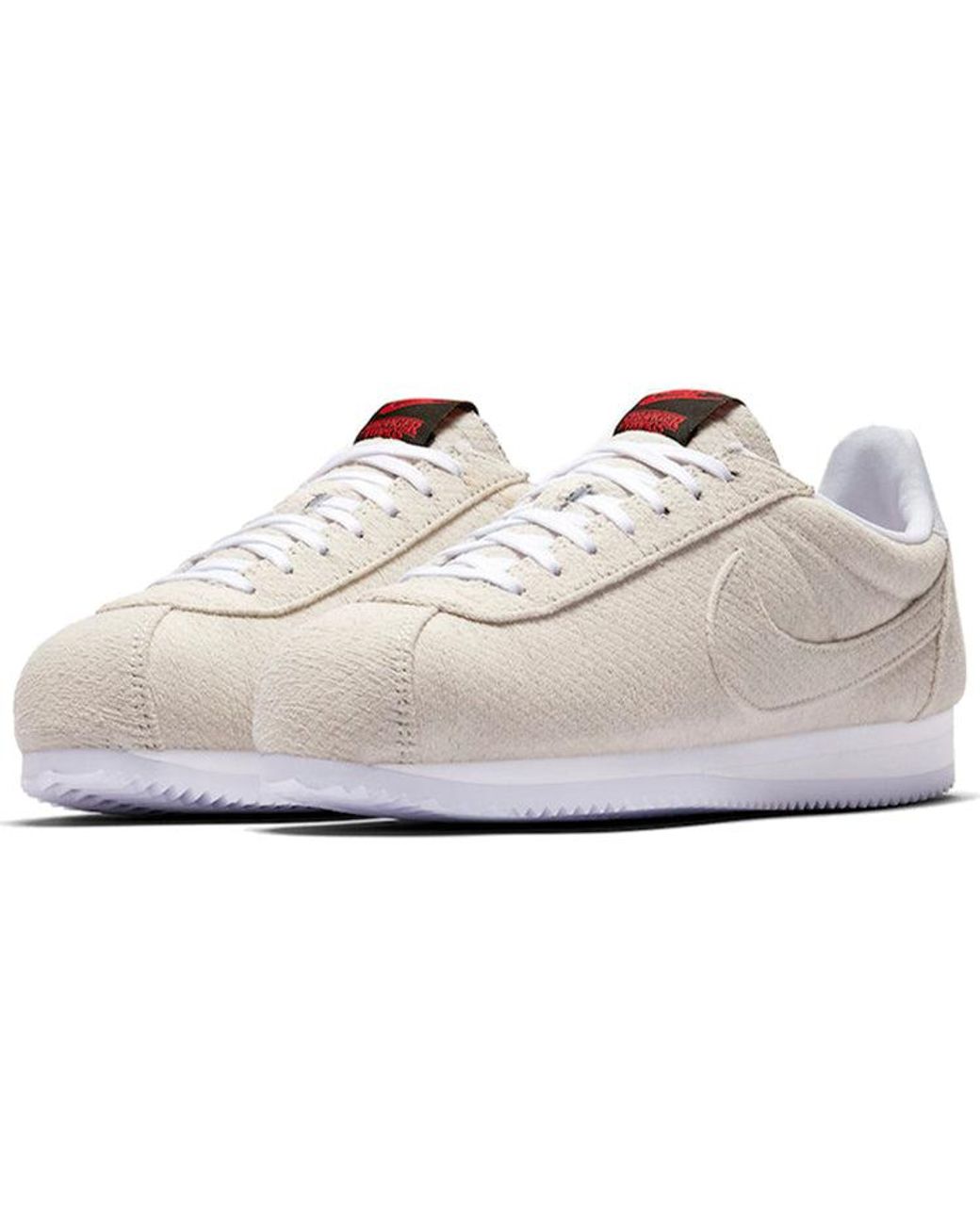 Nike White Stranger Things X Classic Cortez Qs 'Upside Down' for men