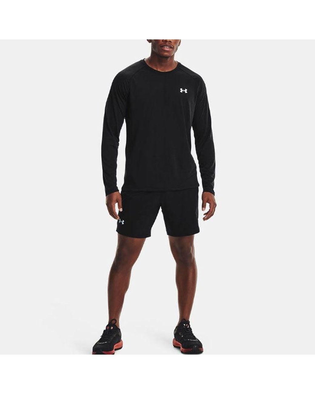 Under Armour Black Streaker Logo Running Sports Long Sleeves for men