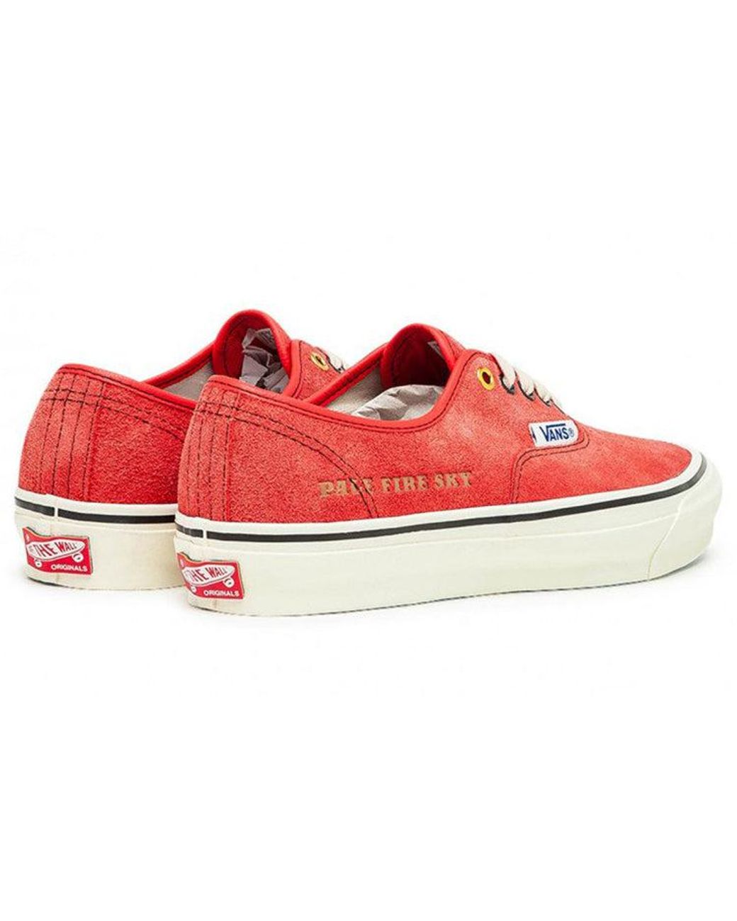 Vans Red Julian Klincewicz X Vault Authentic Sp Lx for men