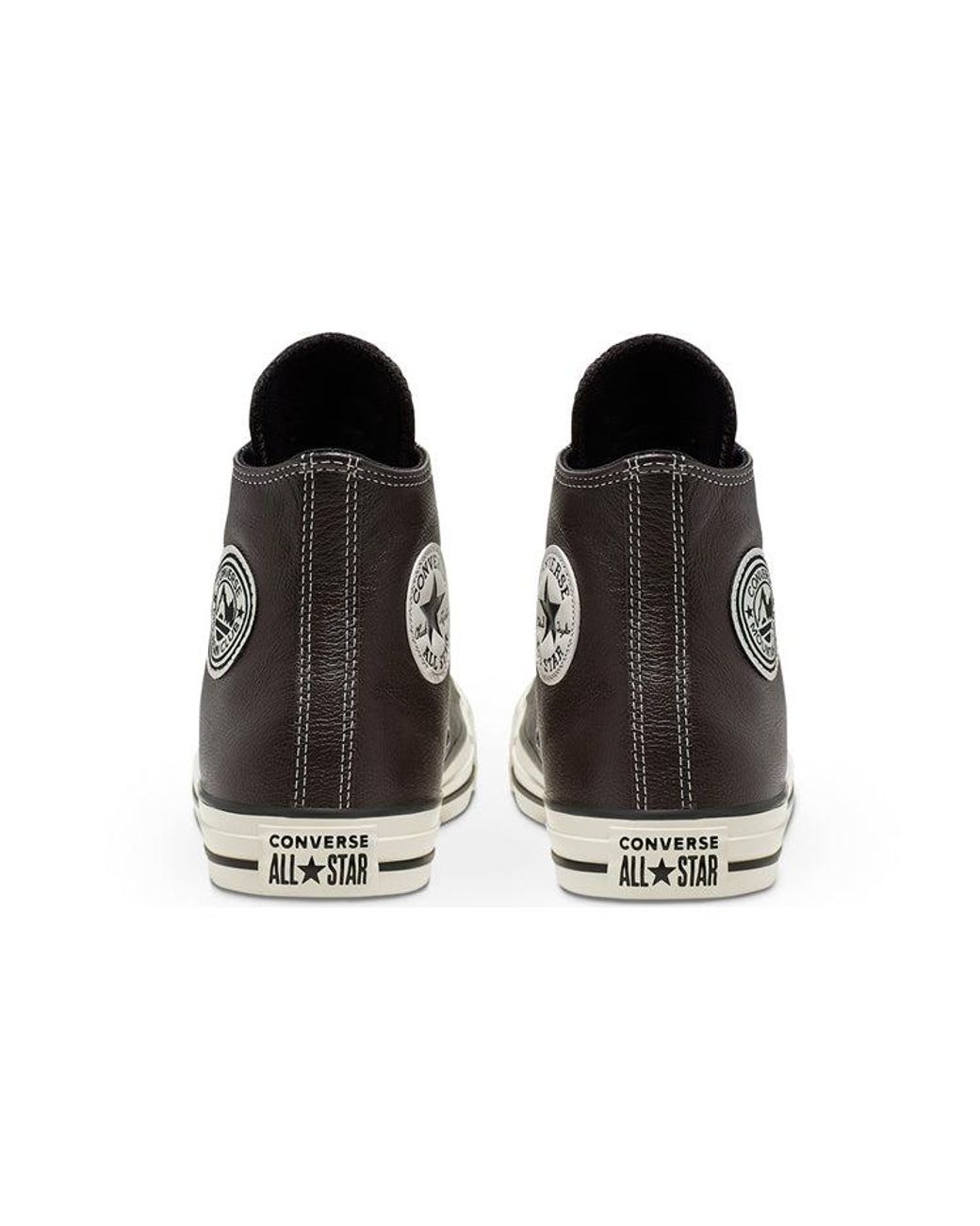 Converse Black Tumbled Leather Chuck Taylor All Star for men
