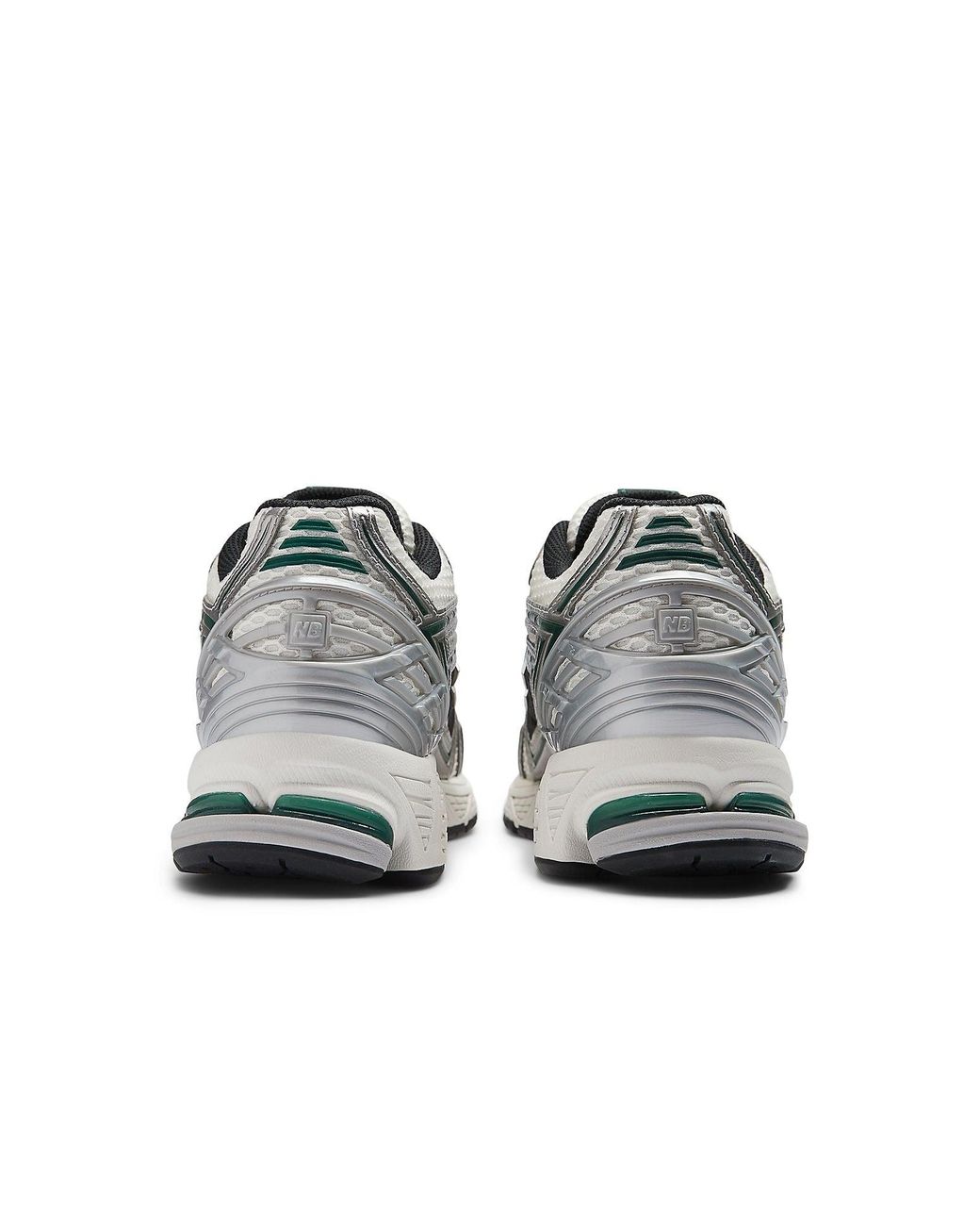 New Balance White Metallic 1906R Low-Top Sneakers, Brand Us for men
