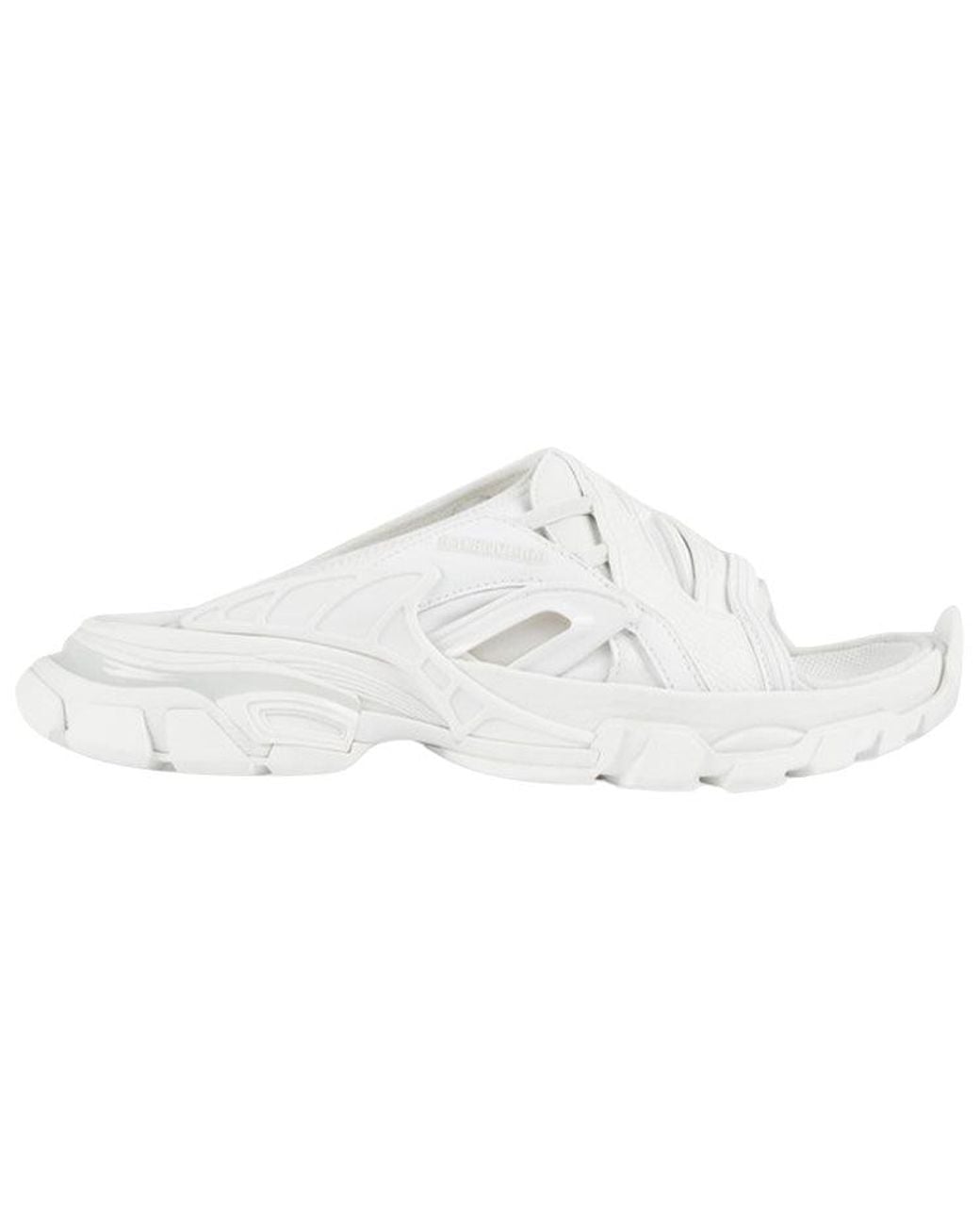 Balenciaga White (Wmns) Track Slide Sandal