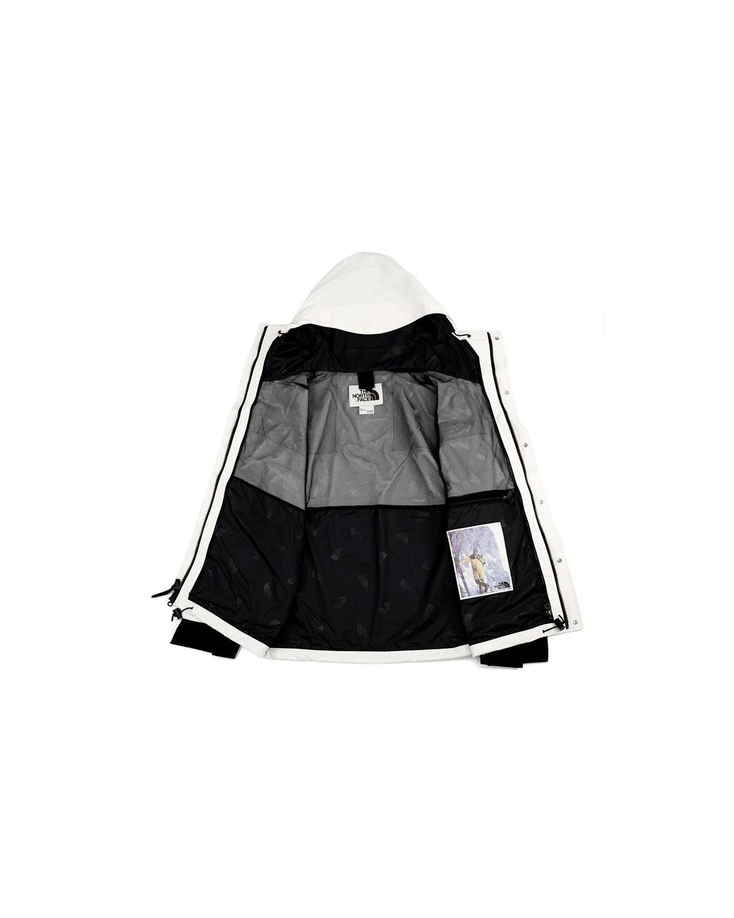 The North Face White Fw23 1986 Icon Logo Jacket for men