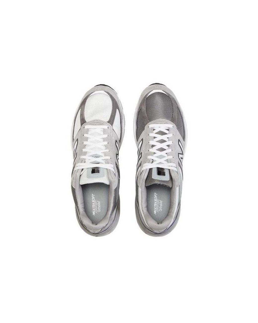 New Balance White 990V5 Made for men