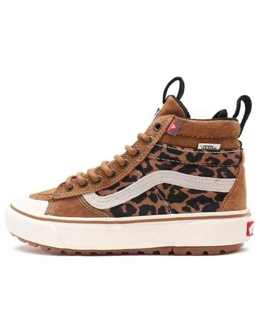Vans Brown Sk8-hi Mte-2 High-top Sneakers Leopard