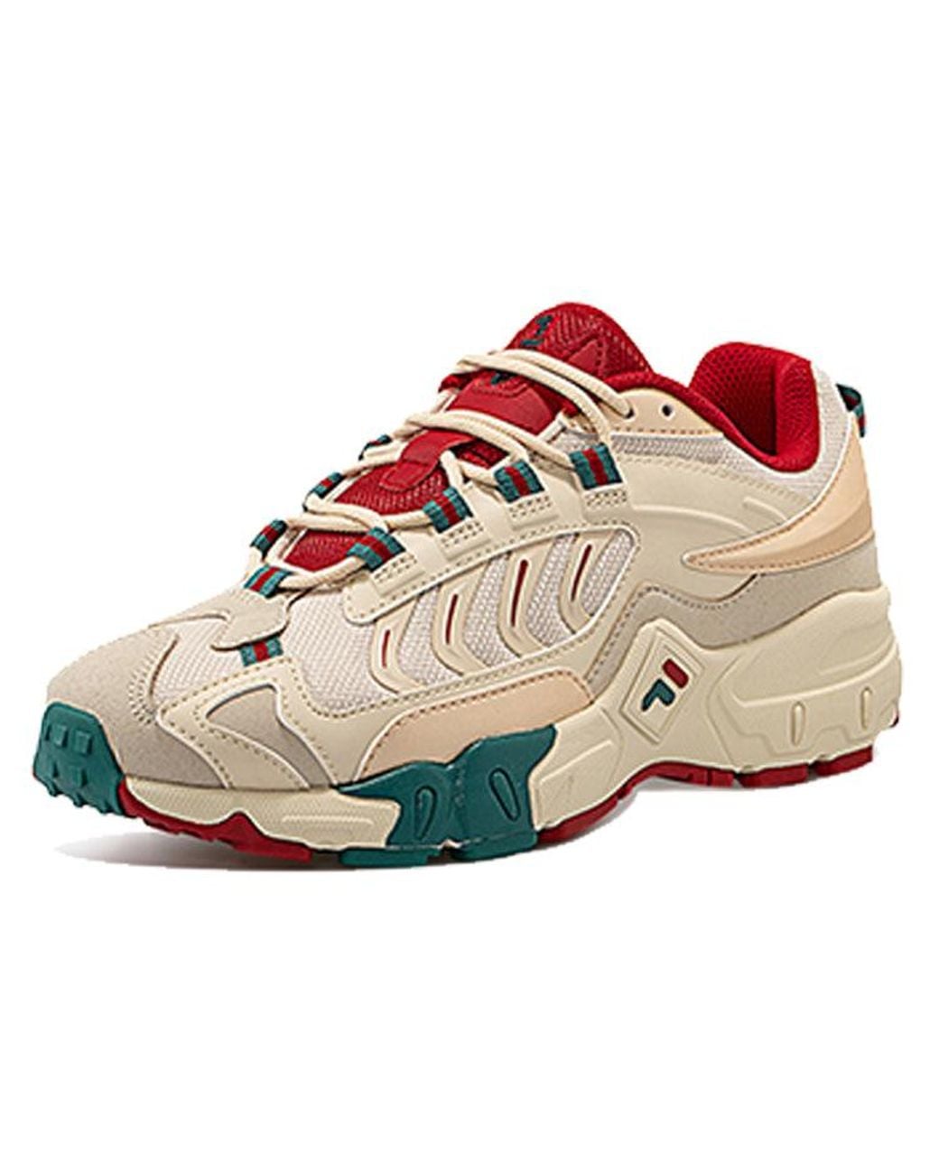 Fila White (Wmns) Fila Retro Running Shoes Golden
