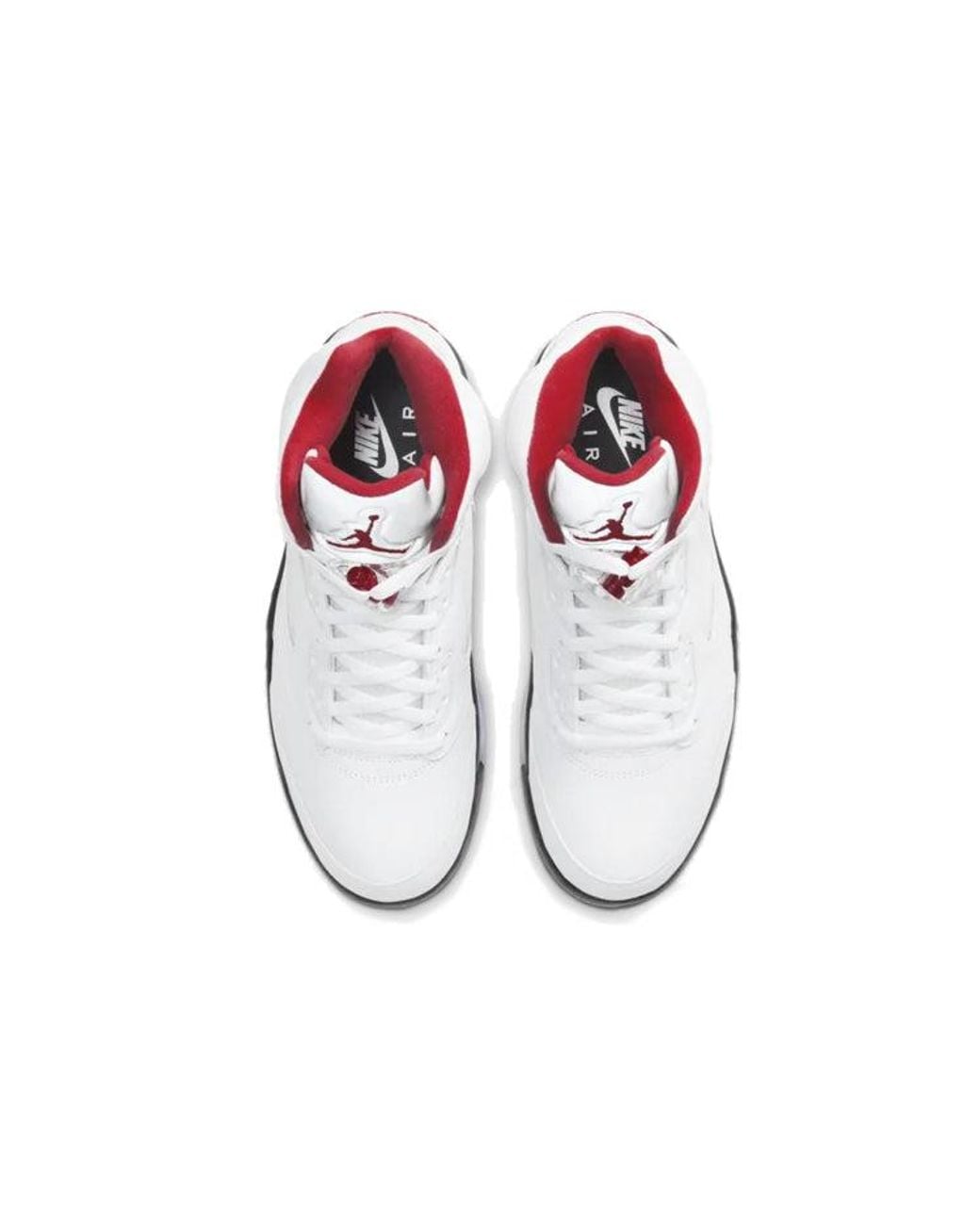 Nike White 5 Retro 'Fire' 2020 for men