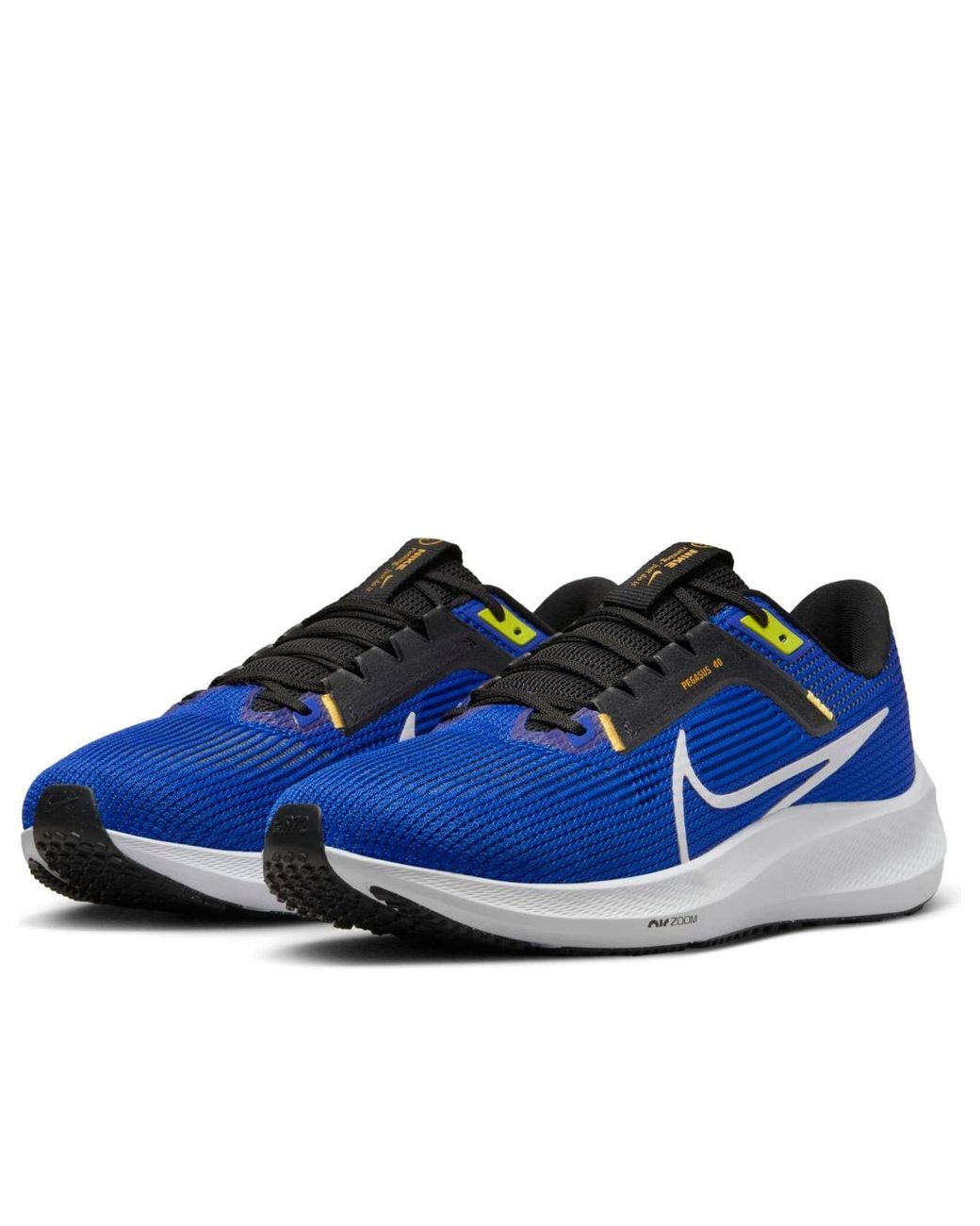Nike Blue Pegasus 40 Road Running Shoes for men
