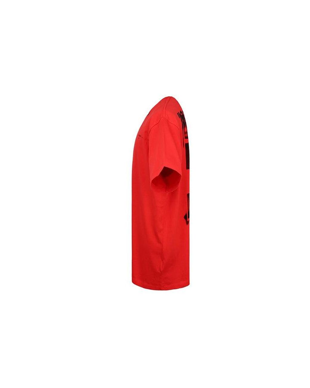 Off-White c/o Virgil Abloh Red Ss19 Crew Neck Street Style Plain Cotton Short Sleeves for men
