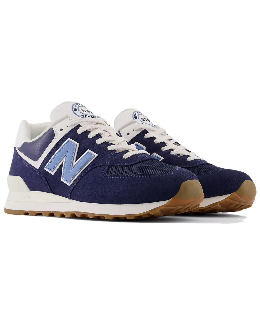 New Balance Blue 574 'Peacoat Powder' for men