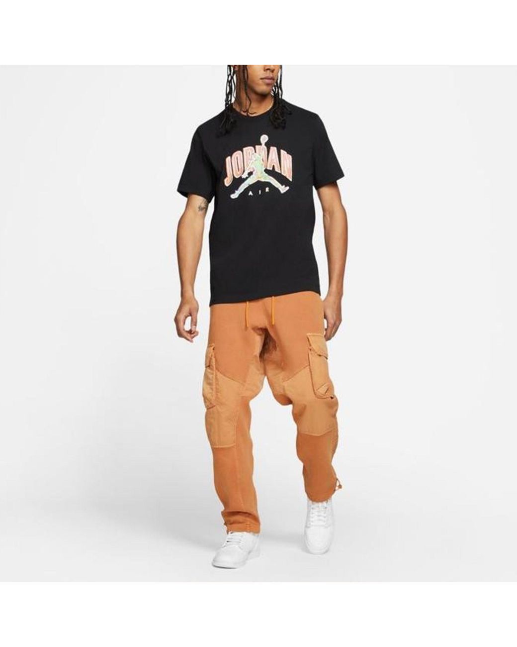 Nike Black As J Brand Jdn Air Ss Crew for men