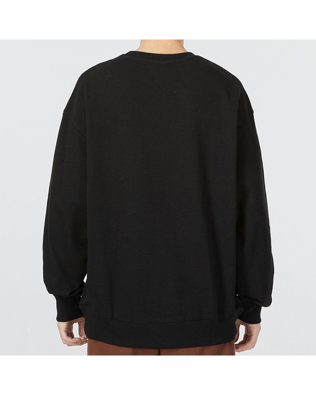 PUMA Black Das Cc Graphic Crew Sweater for men