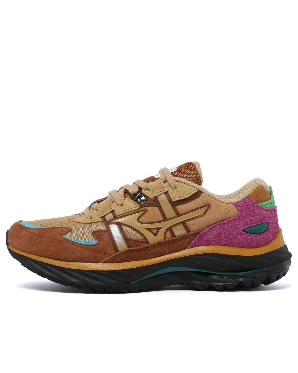 Mizuno Brown Mujin Wave Rider Beta 'Digawel Cathay Spice' for men
