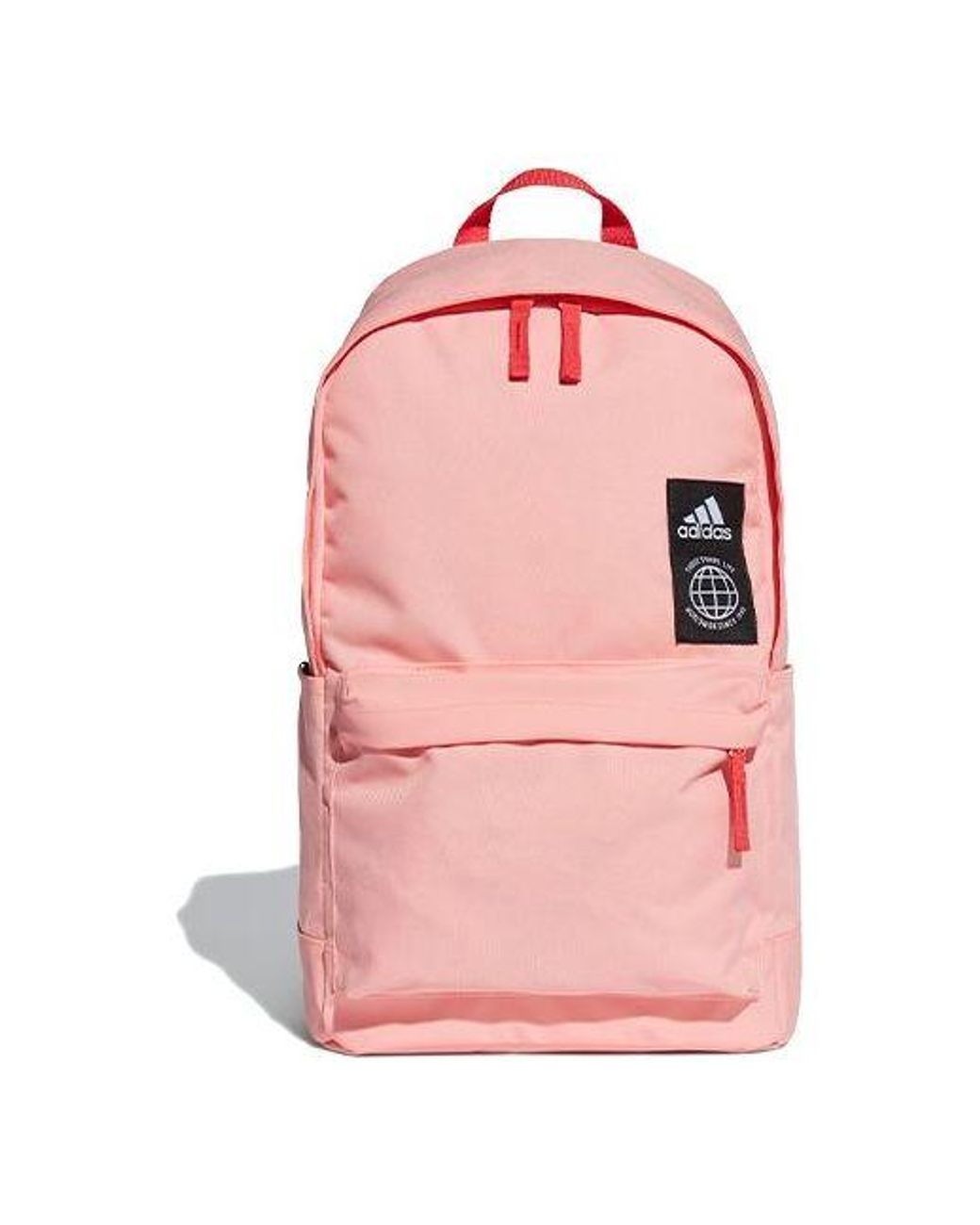 Adidas Pink Classic Pocket Backpack 'Glow'