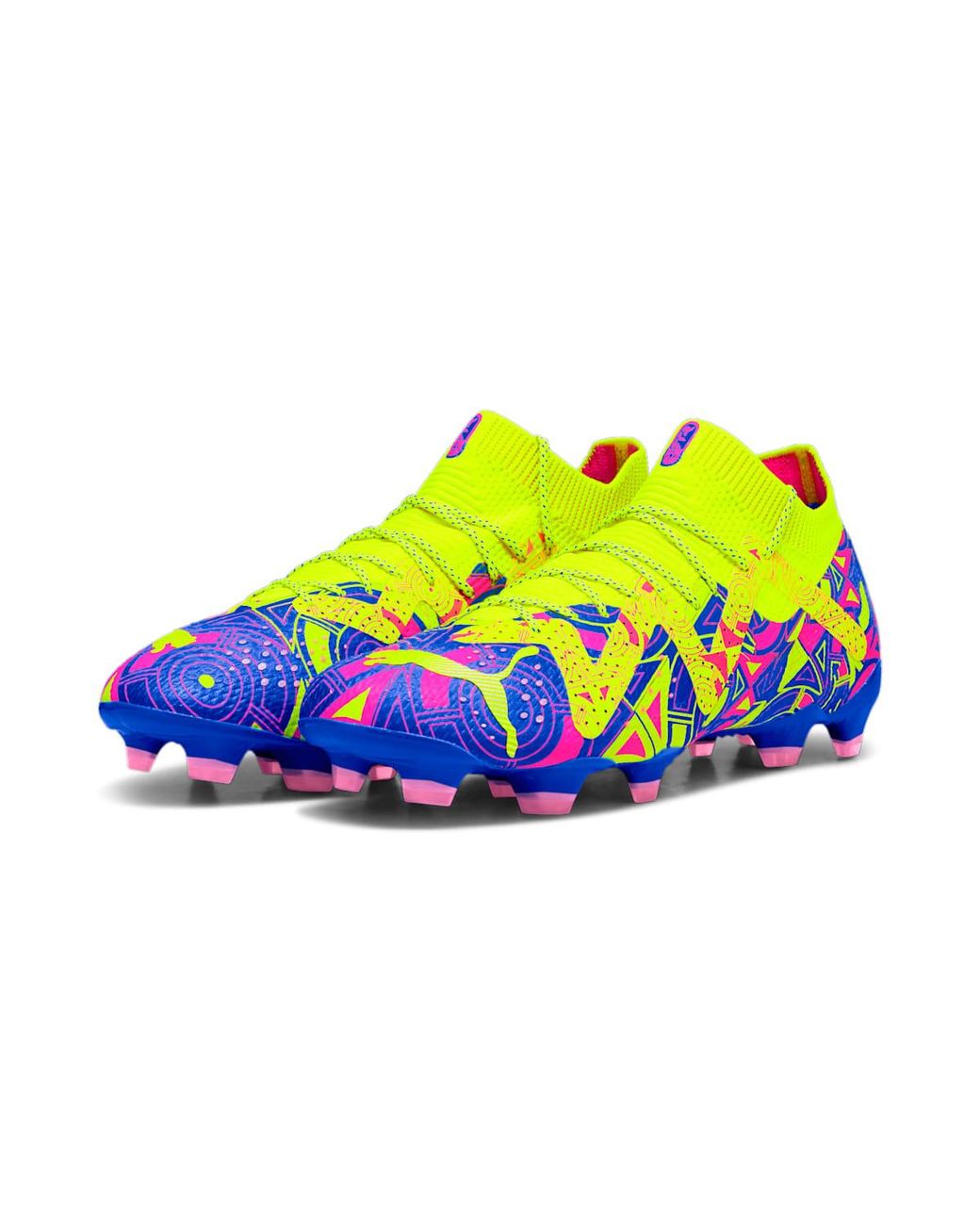 PUMA Yellow Future Ultimate Fg Ag 'Energy Pack' for men